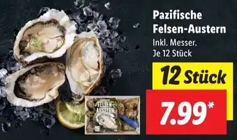 Lidl Pazifische Felsen Austern 12 Stück Angebot