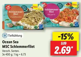 Lidl Ocean Sea MSC Schlemmerfilet 400 g Angebot