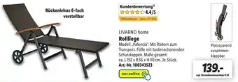 Lidl Livarno Home Rollliege Angebot