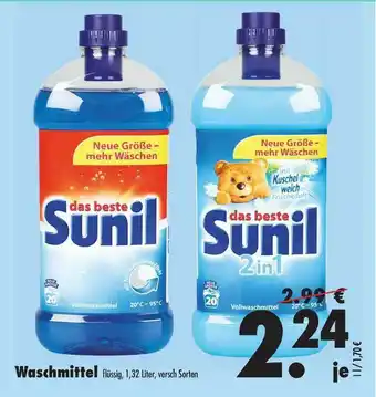 Mäc Geiz Sunil Waschmittel Angebot