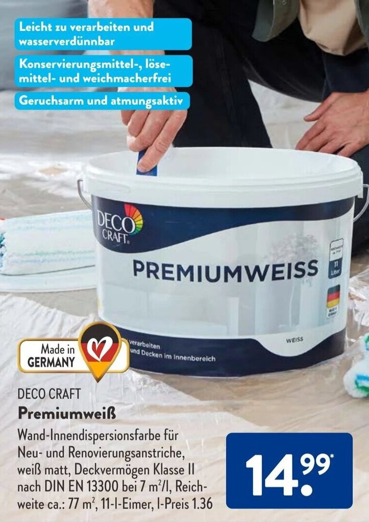 Faszinierend Deco Craft Premiumweiss Bild