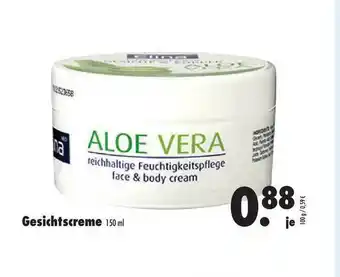 Mäc Geiz Elina Aloe Vera Gesichtscreme Angebot