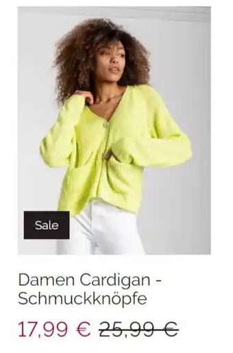 Takko Fashion Damen cardigan - schmuckknöpfe Angebot