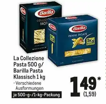 METRO La Collezione Pasta Oder Barilla Pasta Klassisch Angebot