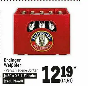 METRO Erdinger Weißbier Angebot