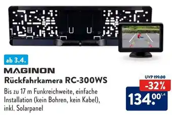 Aldi Süd Maginon Rückfahrkamera RC-300WS Angebot