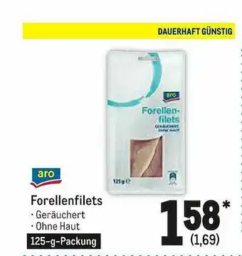 METRO Aro Forellenfilets Angebot