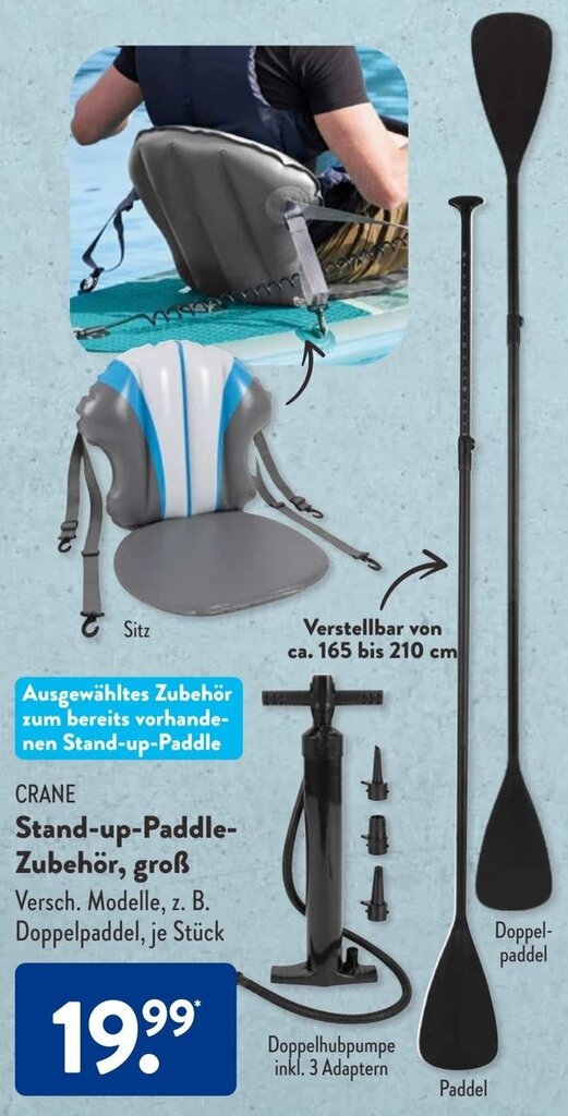 Crane Stand up Paddle Zubehör, groß Angebot bei Aldi Süd