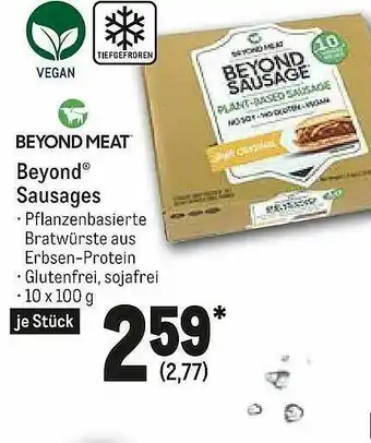 METRO Beyond Meat Beyond Sausages Angebot