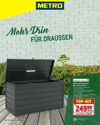 METRO Tarrington House Metall-auflagenbox Angebot