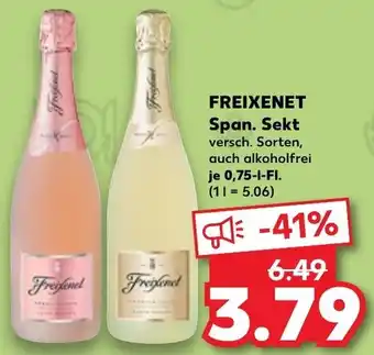 Kaufland Freixenet Span. Sekt 0,75 L-Fl. Angebot