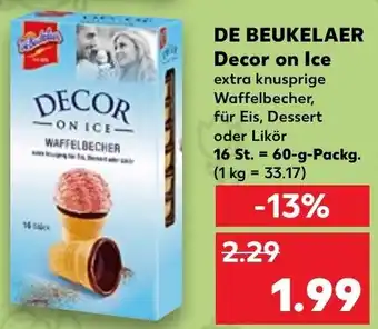 Kaufland De Beukelaer Decor on Ice 60 g Packg. Angebot