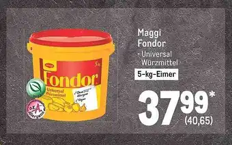 METRO Maggi fondor Angebot