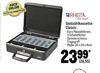 METRO Brheita galdzählkassette classic Angebot