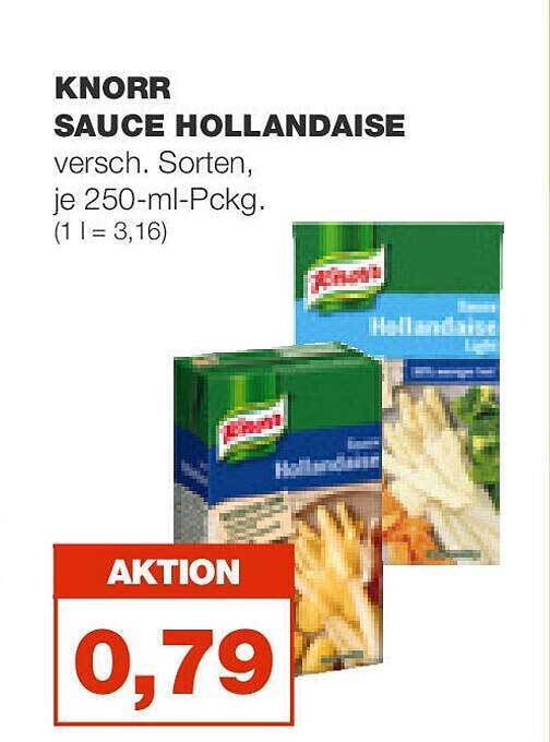 Knorr sauce hollandaise Angebot bei mein real