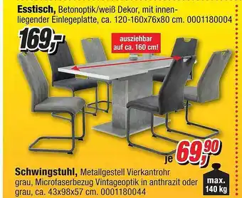Opti Wohnwelt Esstisch oder schwingstuhl Angebot