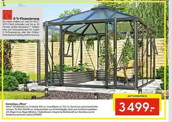 Hellweg Gartenhaus minos Angebot