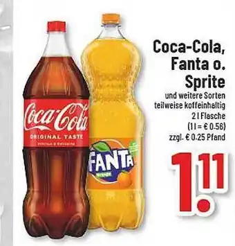 trinkgut Coca-cola, fanta oder sprite Angebot