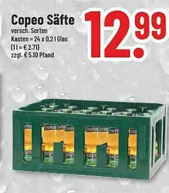 trinkgut Copeo säfte Angebot