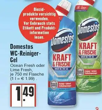 E-Center Domestos wc-reiniger-gel Angebot