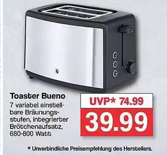 Famila Nord West Wmf toaster bueno Angebot