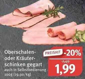 Feneberg Oberschalen- oder kräuterschinken gegart Angebot