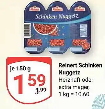 Globus Reinert schinken nuggetz Angebot