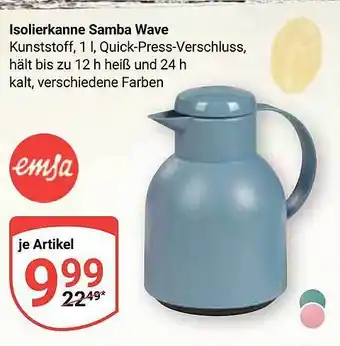 Globus Emsa isolierkanne samba wave Angebot