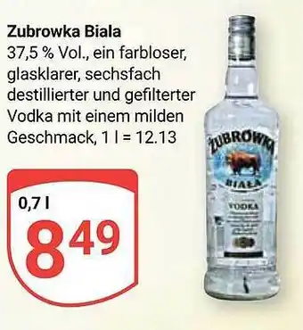 Globus Zubrowka biala Angebot