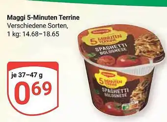 Globus Maggi 5-minuten terrine Angebot