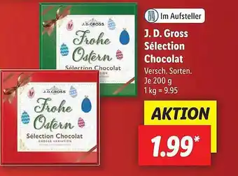 Lidl Jd gross sélection chocolat Angebot