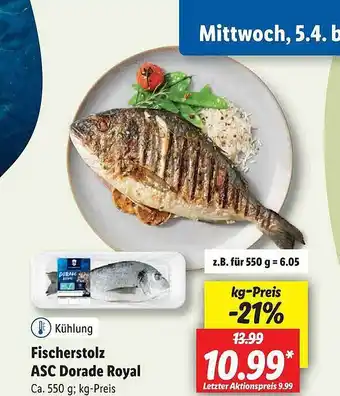 Lidl Fischerstolz asc dorade royal Angebot