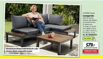 Lidl Livarno home loungeecke Angebot