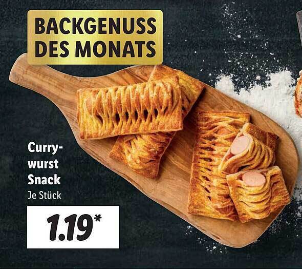 Currywurst snack Angebot bei Lidl