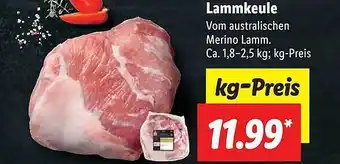 Lidl Lammkeule Angebot