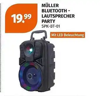 Müller Müller bluetooth - lautsprecher party Angebot