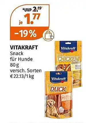 Müller Vitakraft snack für hunde Angebot