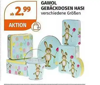 Müller Gawol gebäckdosen hasi Angebot