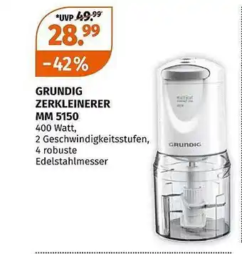 Müller Grundig zerkleinerer mm 5150 Angebot