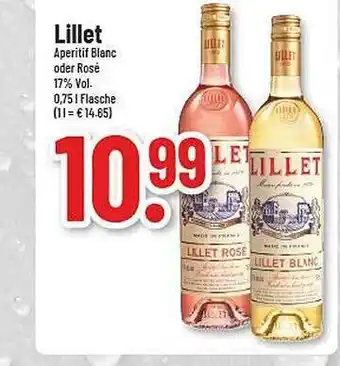 trinkgut Lillet aperitif blanc oder rosé Angebot
