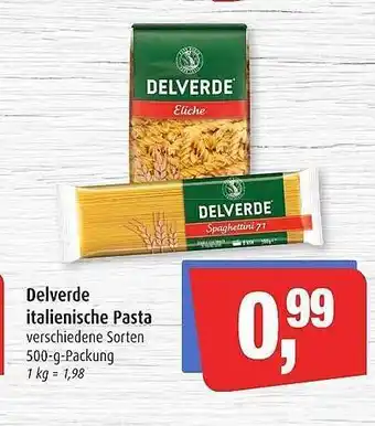 Markant Delverde italienische pasta Angebot