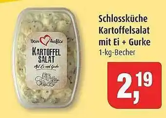 Markant Schlossküche kartoffelsalat mit ei + gurke Angebot