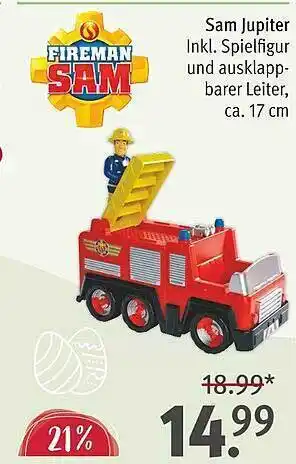 Rossmann Fireman sam jupiter Angebot