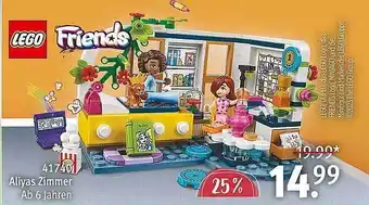 Rossmann Lego friends 41740 aliyas zimmer Angebot