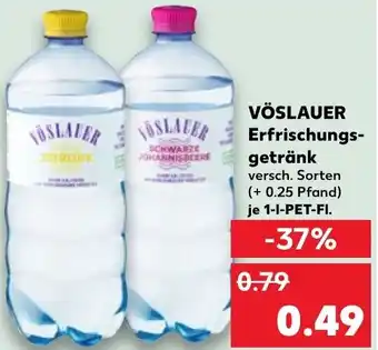 Kaufland Vöslauer Erfrischungsgetränk 1 L-PET-Fl. Angebot