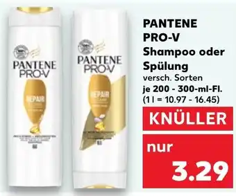 Kaufland Pantene Pro-V Shampoo oder Spülung 200-300 ml Fl. Angebot