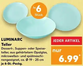 Kaufland Luminarc Teller 6 St. Packg. Angebot