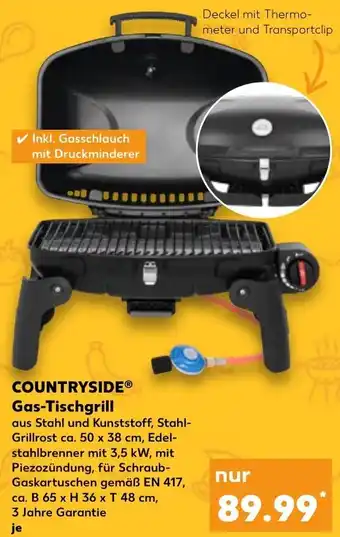 Kaufland Countryside Gas Tischgrill Angebot