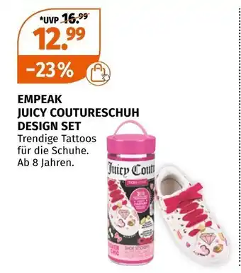 Müller Empeak Juicy Coutureschuh Design Set Angebot