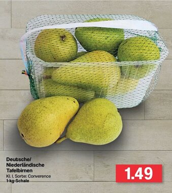 Famila Nord West Deutsche/Niederländische Tafelbirnen 1kg Angebot